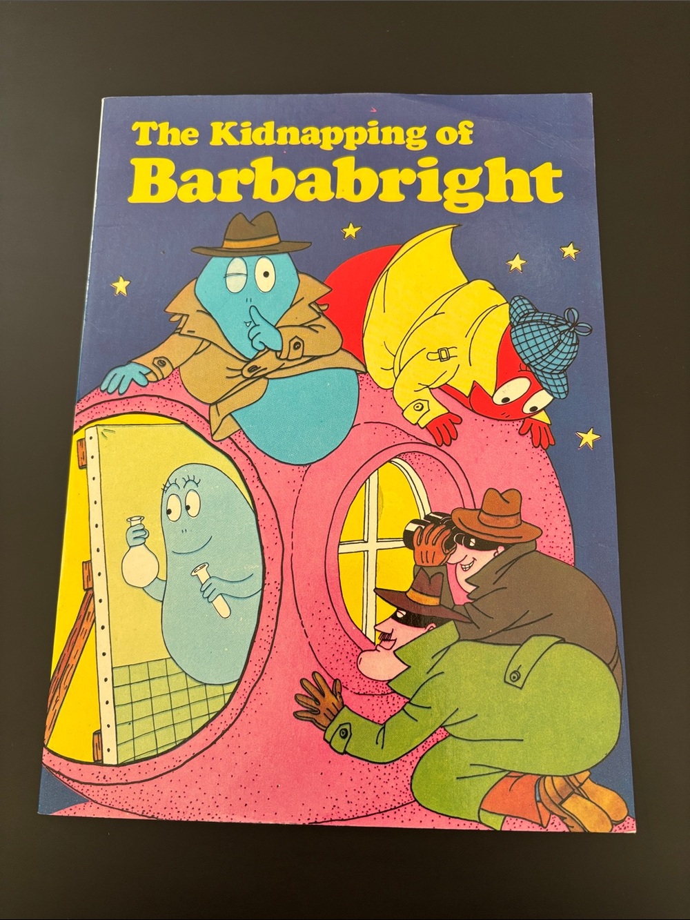 Vintage 1982 Barbapapa Book - The Kidnapping of Barbabright Scholastic